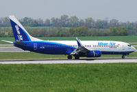 YR-BIC @ VIE - Blue Air Boeing 737-8BK - by Chris J