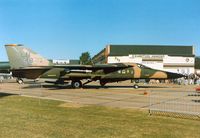 70-2390 @ MHZ - The 48th Tactical Fighter Wing's Commanding Officer's F-111F named Miss Liberty II on display at the 1990 RAF Mildenhall Air Fete and now preserved at the National Museum of the USAF. - by Peter Nicholson