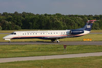 N258JQ @ ORF - US Airways Express (Chautauqua Airlines) N258JQ (FLT CHQ3024) taxiing to RWY 23 for departure to Reagan National (KDCA). - by Dean Heald