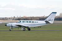 G-BWLF @ EGTC - Cessna 404 Titan at Cranfield Airport, UK in 2006. - by Malcolm Clarke