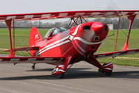 N80035 @ EGBR - Aerotek Pitts S-2A Special. Runner-up in the 2010 John McLean Trophy aerobatic competition, Breighton Airfield. - by Malcolm Clarke