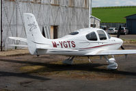 M-YGTS @ EGBJ - Cirrus at Gloucestershire Airport - by Terry Fletcher