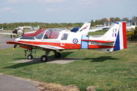 G-CBEK @ EGLK - Bulldog Model 121 with Royal Air Force serial XX700 - by moxy
