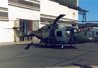 XZ180 @ MHZ - Lynx AH.1 of 3 Commando Brigade Air Squadron on display in the static park at the 1990 RAF Mildenhall Air Fete. - by Peter Nicholson