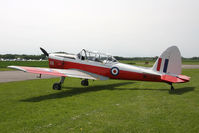 G-BWNK @ EGCJ - De Havilland DHC-1 Chipmunk 22 at Sherburn-in-Elmet Airfield in 2009. - by Malcolm Clarke