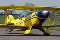 G-BTTR @ EGBR - Aerotek Pitts S-2A Special. At the 2010 British Aerobatic Association John McLean Trophy competition, Breighton Airfield. - by Malcolm Clarke