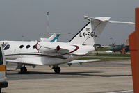 LX-FGL @ EBBR - Parked on G.A. apron - by Daniel Vanderauwera