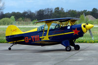 G-TIII - 1979 Aerotek Inc PITTS S-2A on Day 1 of the 3 day British Aerobatics Association competition at Elvington airfield - by Terry Fletcher