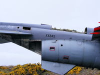 XX845 @ EGDO - at the Royal Naval School of Fire Fighting, Predannack Airfield, Cornwall - by Chris Hall