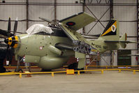 G-BMYP - 1961 Westland Aircraft Ltd FAIREY GANNET AEW MK.3 wearing marks XL502 and is displayed at the Yorkshire Air Museum at Elvington - by Terry Fletcher