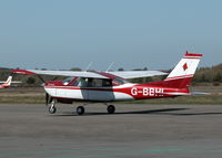 G-BBHI @ EGLK - GREAT LOOKING CARDINAL TAXYING TO THE PUMPS - by BIKE PILOT