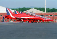 XX227 @ EGCD - Royal Air Force. Operated by the Red Arrows. - by vickersfour