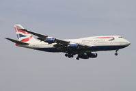G-BYGB @ EGLL - BOEING 747-436, c/n: 28856 - by Trevor Toone