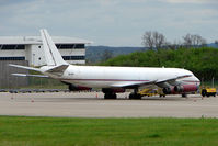 9G-AED @ EGNX - Air Charter Express DC8 at East Midlands - by Terry Fletcher