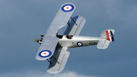 G-AFTA @ EGTH - 41. G-AFTA- Tomtit: spirited flying at an unusually cold, blustery Shuttleworth Spring Air Display, May 2010. - by Eric.Fishwick