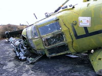 XS520 @ EGDO - Westland Wessex HU5 at the Royal Naval School of Fire Fighting, Predannack Airfield, Cornwall - by Chris Hall