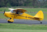G-FKNH @ EGBO - 1948 Piper PIPER PA-15 (MODIFIED),  at Wolverhampton on 2010 Wings and Wheels Day - by Terry Fletcher