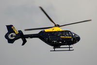 G-CPAO @ EGNR - New Eurocopter EC135 for Cheshire Police which has replaced the BN-2B Islander G-CHEZ - by Chris Hall