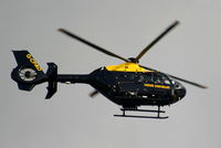 G-CPAO @ EGNR - New Eurocopter EC135 for Cheshire Police which has replaced the BN-2B Islander G-CHEZ - by Chris Hall