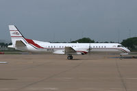 N517JG @ AFW - At Fort Worth Alliance Airport - In town for NASCAR - by Zane Adams