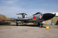 XH767 @ EGYK - Gloster Javelin FAW9 at the Yorkshire Air Museum, Elvington in 2010. - by Malcolm Clarke