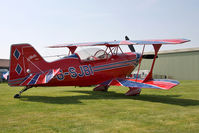 G-SJBI @ EGBR - Aviat Pitts S-2C Special. Winner of the 2010 John McLean Trophy aerobatics competition at Breighton. - by Malcolm Clarke