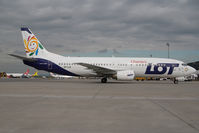 SP-LLE @ VIE - LOT Charters Boeing 737-400 - by Dietmar Schreiber - VAP
