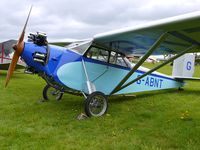 G-ABNT @ EGBP - 1931 Civilian Aircraft Co Ltd CIVILIAN COUPE 02, c/n: 03 at the Great Vintage Flying Weekend at Kemble - by Terry Fletcher