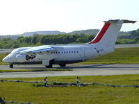 EI-RJV @ EGPH - Cityjet RJ85 Taxiing to runway 06 At EDI - by Mike stanners