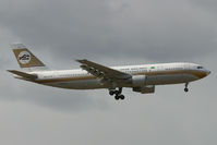 TS-IAX @ LOWW - Libyan Arab Airlines A300-600