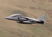 ZH661 - Royal Air Force Harrier T12 (TX009). Operated by 4 (R) Squadron, coded '109'. M6 Pass, Cumbria. - by vickersfour