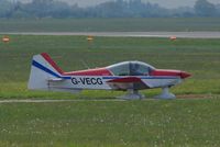 G-VECG @ EGSH - Awaiting departure from Norwich. - by Graham Reeve