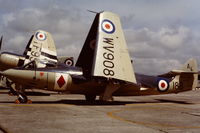 WV908 @ EGDY - In 806 NAS markings. Part of the RNHF. Location is a guess. Year to be confirmed - by Roger Winser