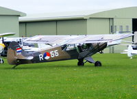 G-BLMI @ EGBP - at the Great Vintage Flying Weekend - by Chris Hall