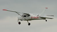 G-SACH @ EGBP - 4. G-SACH departing Kemble Airport (Great Vintage Flying Weekend) - by Eric.Fishwick