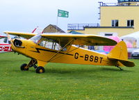 G-BSBT @ EGBP - at the Great Vintage Flying Weekend - by Chris Hall