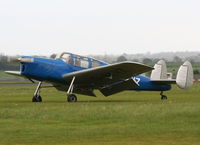 G-AKVZ @ EGBP - at the Great Vintage Flying Weekend - by Chris Hall