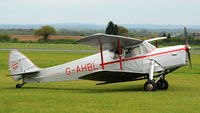 G-AHBL @ EGBP - G-AHBL Lovely Hornet Moth at Kemble Airport (Great Vintage Flying Weekend) - by Eric.Fishwick