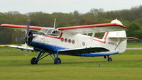 HA-MKF @ EGBP - 3. HA-MKF The magnificent Mielec at Kemble Airport (Great Vintage Flying Weekend) - by Eric.Fishwick