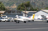 N5784U @ SZP - 1970 Piper PA-28-140 CHEROKEE, Lycoming O-320-E2A 150 Hp - by Doug Robertson