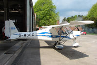 G-WSSX @ EGLS - 2006 Aerosport Ltd IKARUS C42 FB100 at Old Sarum Airfield - by Terry Fletcher