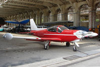 G-MACH @ EGLS - 1968 Siai-marchetti Spa SIAI MARCHETTI F.260 at Old Sarum Airfield - by Terry Fletcher