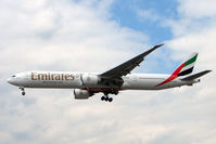 A6-ECQ @ EGLL - Emirates B777 at Heathrow - by Terry Fletcher