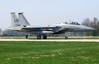 84-0044 @ EHLW - USAFE participated also in Frisian Flag 2010; here is F-15D 84-0044 of RAF Lakenheaths'  48 FW to be seen on the runway of Leeuwarden AB, The Netherlands - by Nicpix Aviation Press/Erik op den Dries