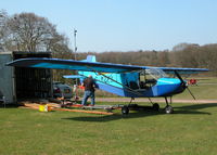 G-MZFY @ EGHP - RESIDENT A/C BEING PREPAIRED FOR FLIGHT - by BIKE PILOT