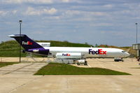 N211FE @ CID - On the FedEx Ramp