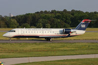 N431AW @ ORF - US Airways Express (Air Wisconsin) N431AW taxiing to RWY 23 for departure. - by Dean Heald
