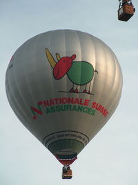 HB-QJC @ WARSTEIN - Flown with this balloon - by ghans