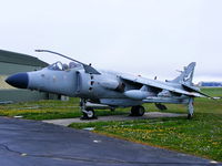 ZD611 @ EGDR - BAe Sea Harrier F/A2, with the School of Flight Deck Operations at RNAS Culdrose - by Chris Hall