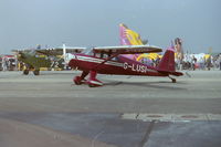 G-LUSI @ EGDY - At RNAS Yeovilton Naval Air Day 2005? - by Roger Winser